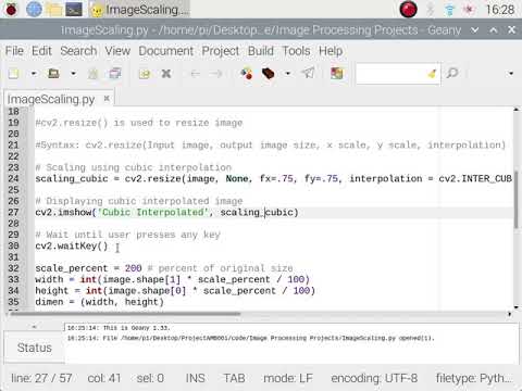 Image processing Using Python 7 Image Scaling