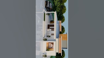 3D House model in Blender