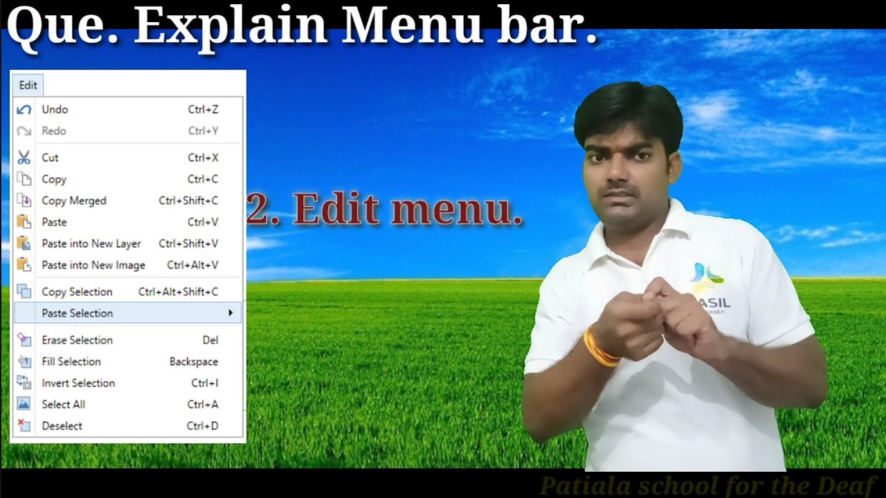 Computer in Indian sign language