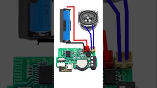 bluetooth speaker module connection #btspeaker #connection #speaker #battrycharger