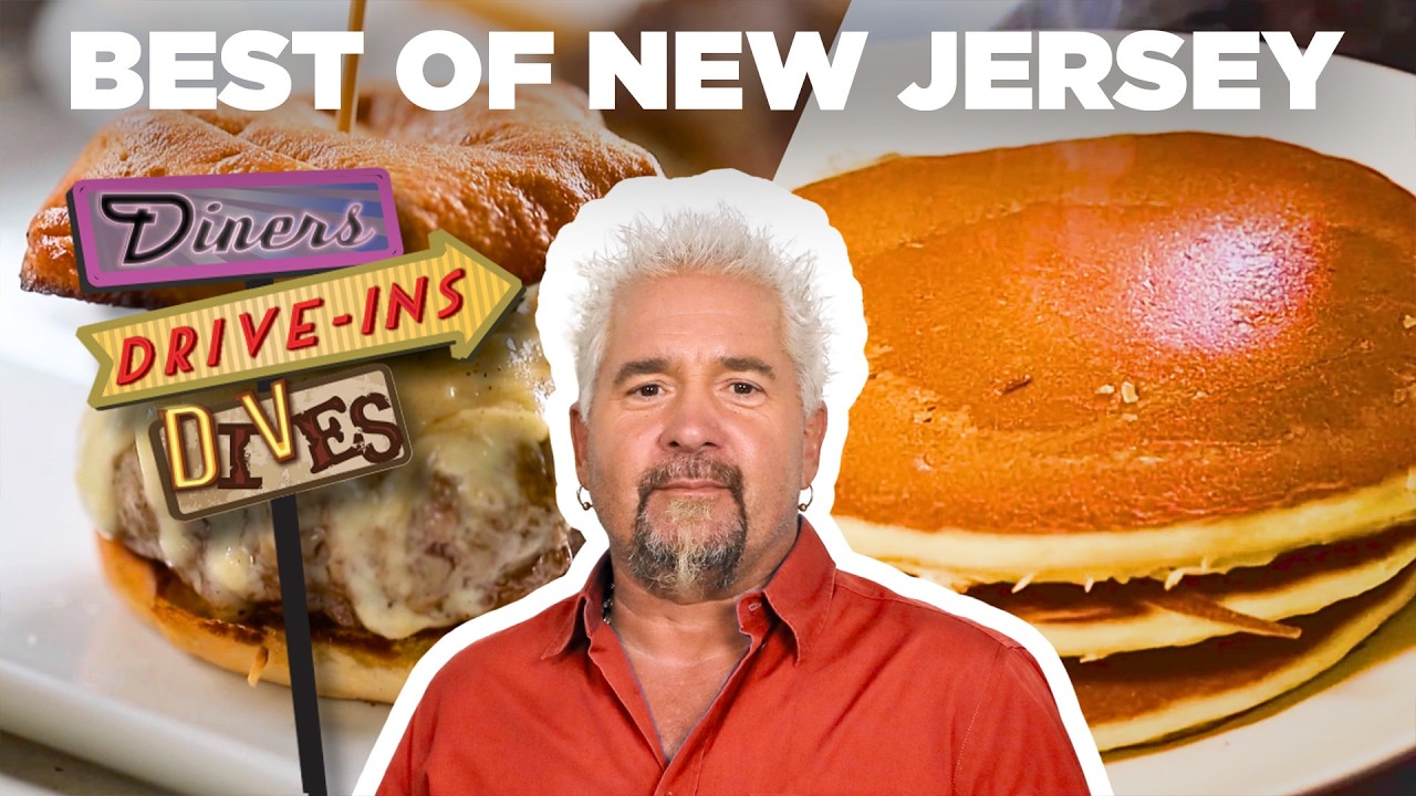 Top #DDD Videos in New Jersey with Guy Fieri 🍴🔥 Diners, Drive-Ins and Dives
