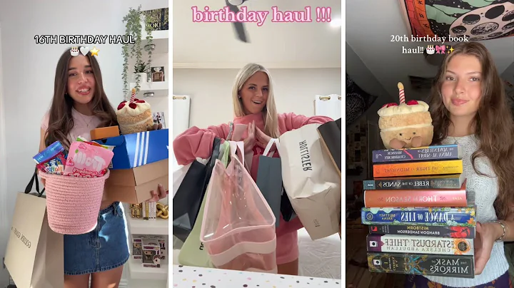 Birthday Haul | TikTok Compilation