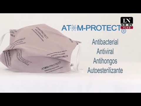 Publicidad ATOM PROTECT (Barbijos) (Mascarillas N97) (Coronavirus) (Argentina - Febrero 2021)