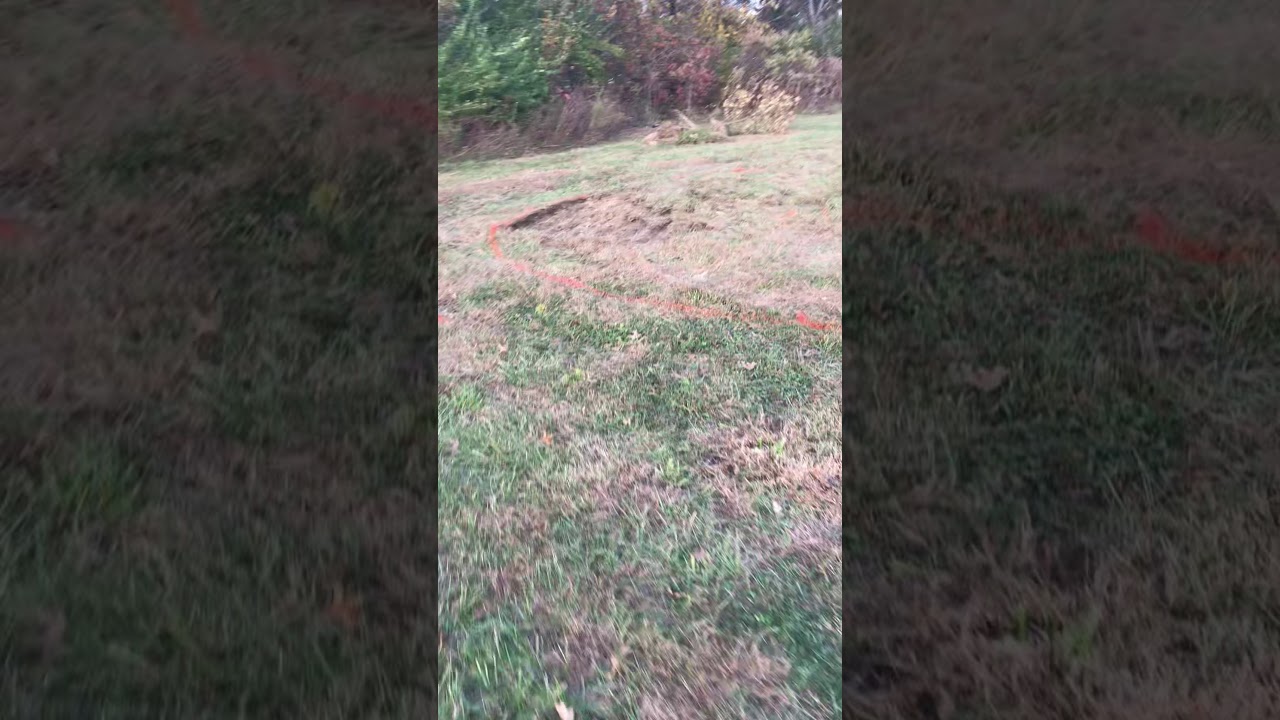 Building Baseball field. The beginning