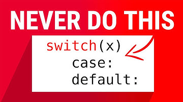 "Switch Statements" are Bad. Do This Instead.