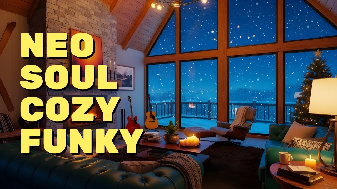 🎶 Golden Hour Winter Studio | Neo Soul, R&B Lofi Upbeat Chill Mix for Sunset Relaxation