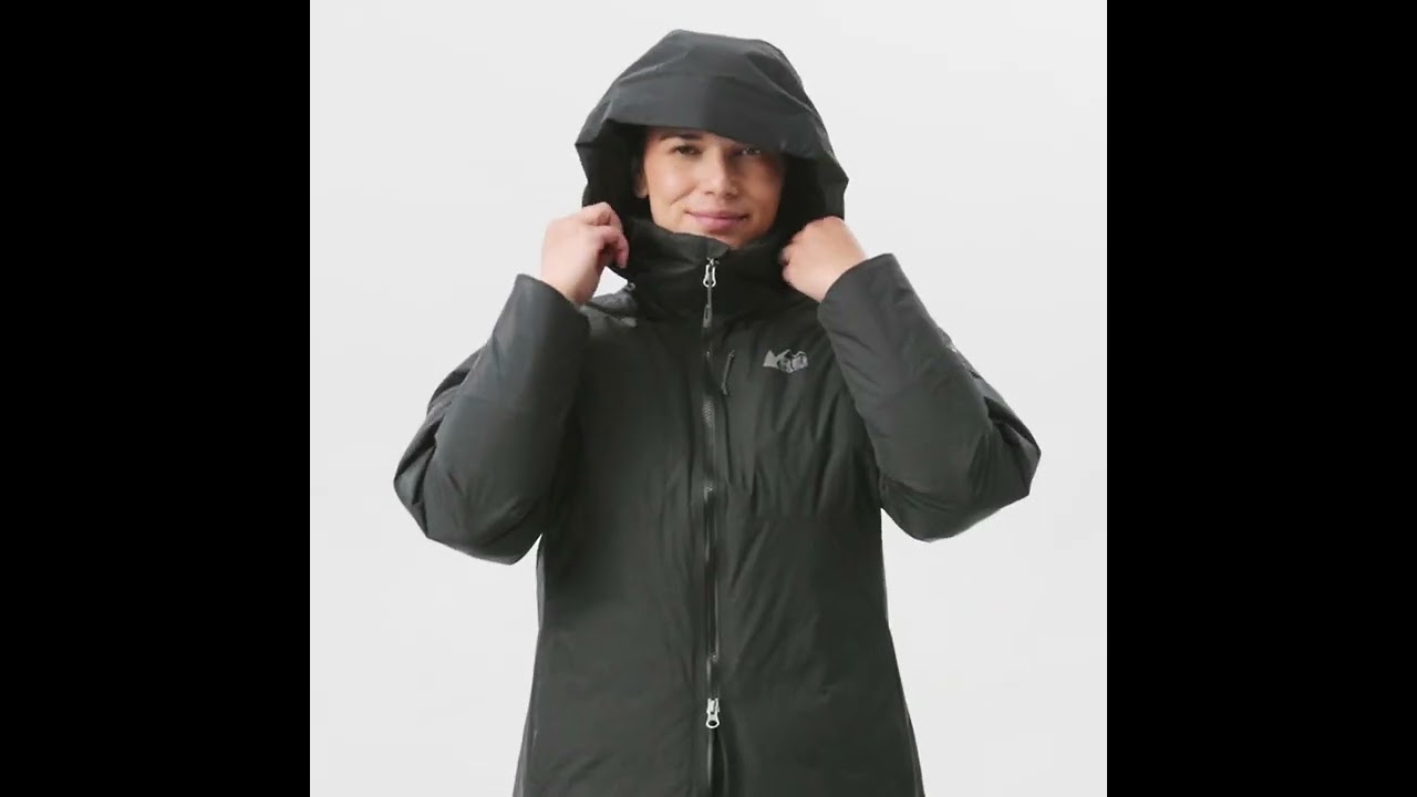 Preview of REI Co-op Stormhenge 850 Down Hybrid Parka - Women's Video