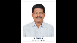 Thanksgiving service of Bro X.CLAIMA  Founder PSJ Metals Dindigul