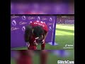 محمد صلاح وابنته مكه 
