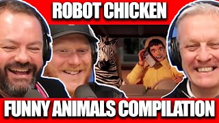 Robot Chicken - Funny Animals Compilation REACTION | OFFICE BLOKES REACT!!