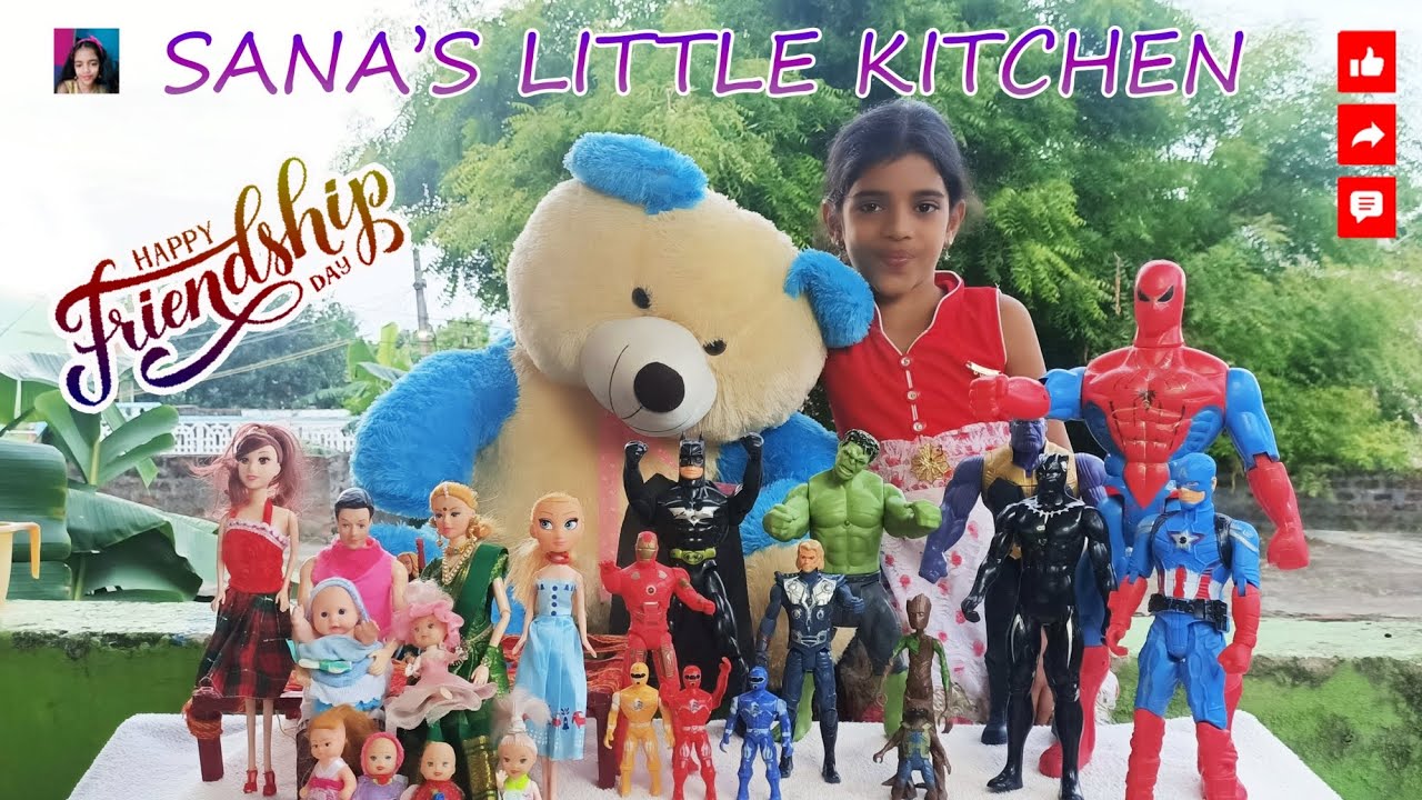 Happy Friendship Day | SANA'S LITTLE KITCHEN | MINIATURE PROMO | MY DOLL | DOLL DAY 2021 | MY DOLL