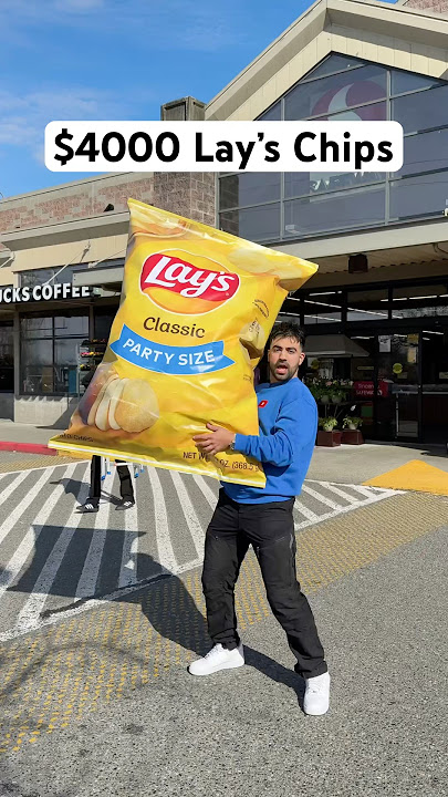 Making the world’s most expensive Lay’s bag of chips 🤯
