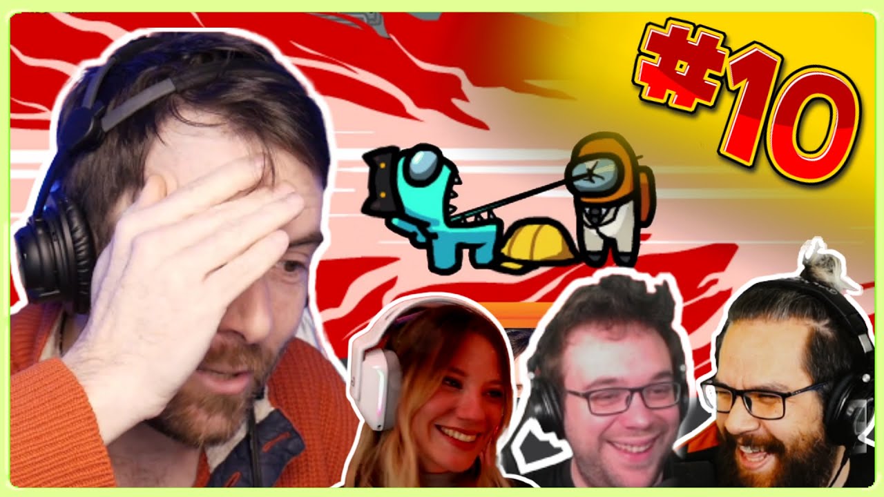 JDG - AMONG US #10 ft. Antoine Daniel, MisterMV, Ponce.. (Best-of Twitch)