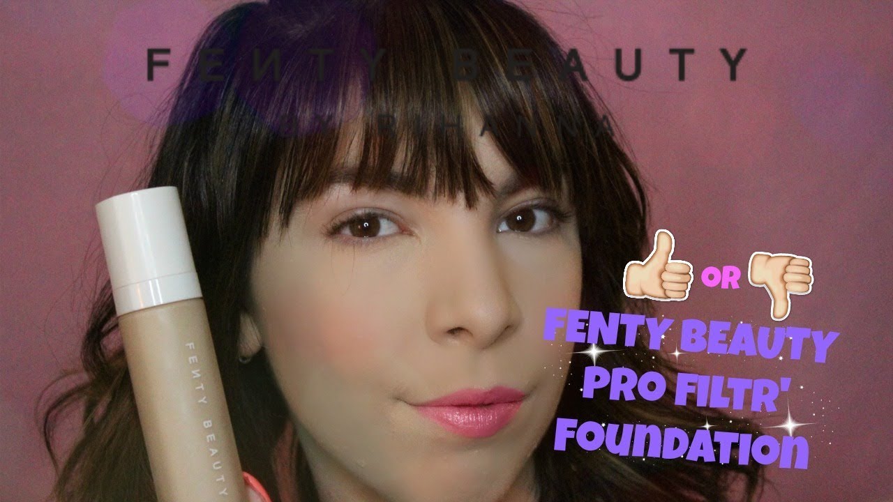FENTY BEAUTY PRO FILTR' FOUNDATION REVIEW| Is it good for oily skin? | ilebowitz77