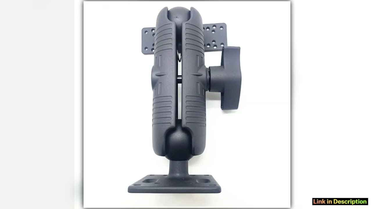 225 Fishfinder Mount with D Size Vesa75x75 Base and Long Arm Mount for Ram Mount Upgrade Edition