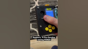 Raspberry Pi Pico Gameboy + Custom PCB #pcb #gaming #raspberrypi #arduino #engineering #university