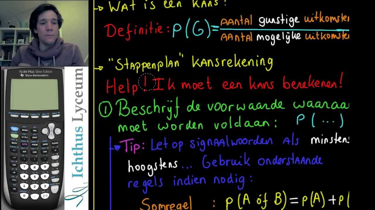 11.1 - Herhaling Kansrekening (Getal en Ruimte Wiskunde A HAVO) - YouTube