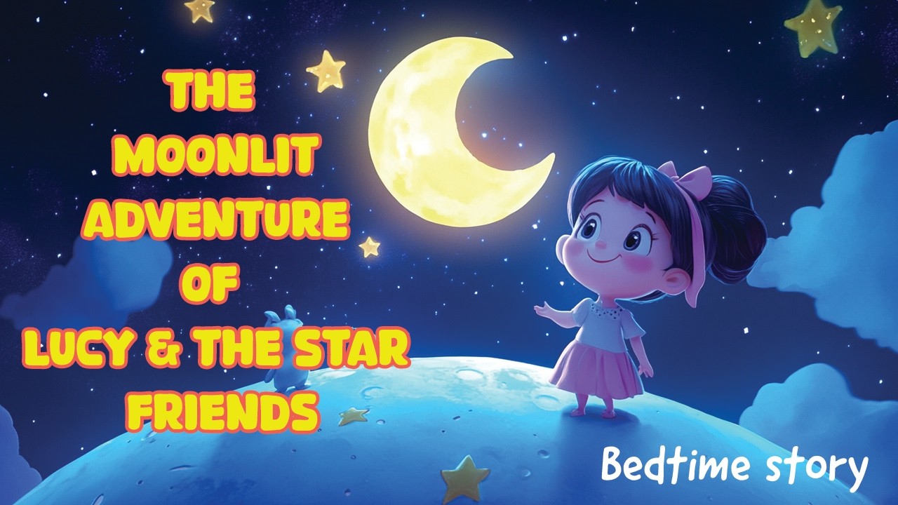 Cozy Bedtime Story for Kids - The Moonlit Adventure of Lucy & Her Star ...