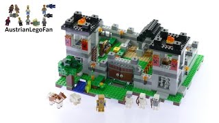 Lego Minecraft 21127 The Fortress - Lego Speed Build Review