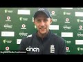 Joe Root and Pat Cummins after the conclusion of the fourth Vodafone men's Ashes Test at the SCG