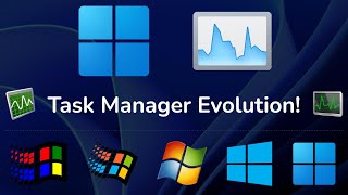 Windows Task Manager Evolution (3.0 - 11 22H2)!