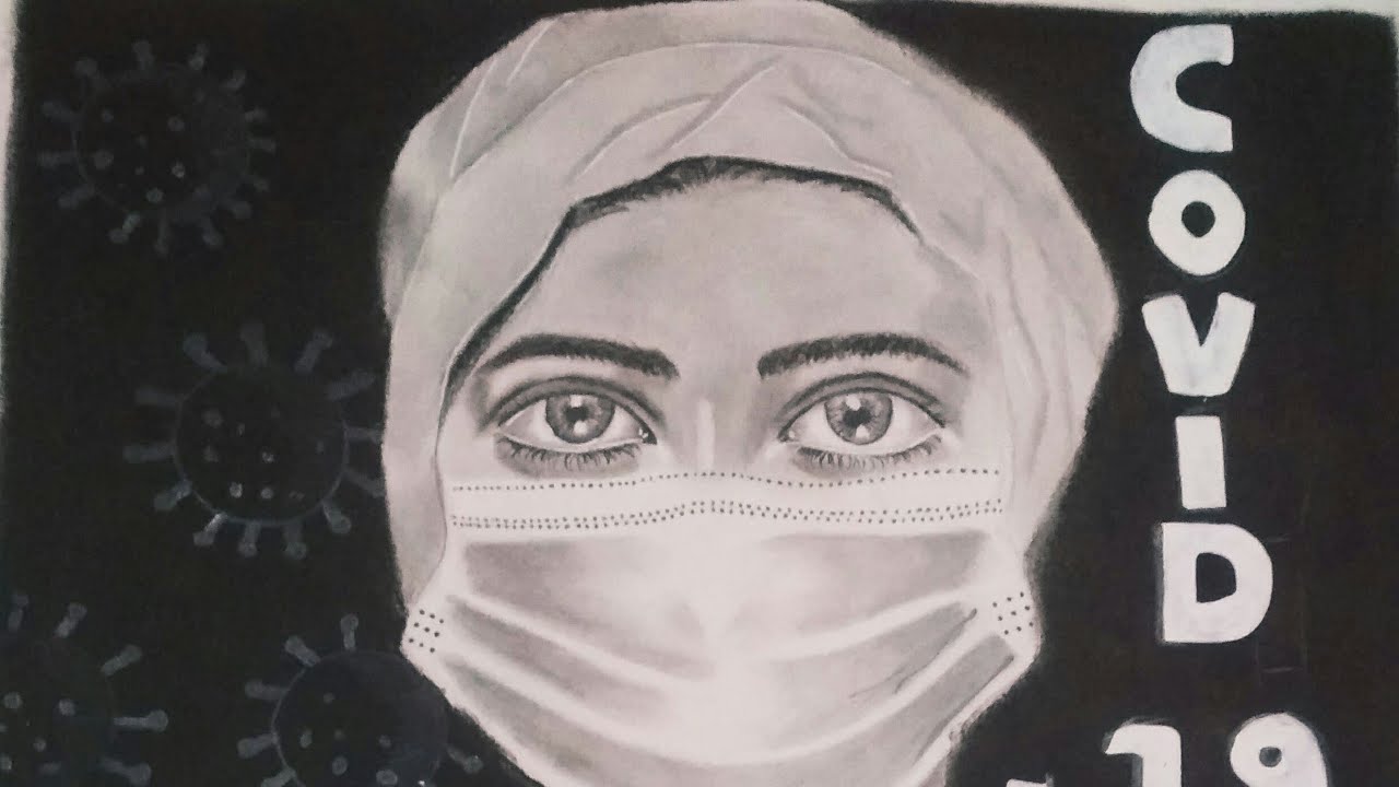 poster on coronavirus  |art by Rabiya  |