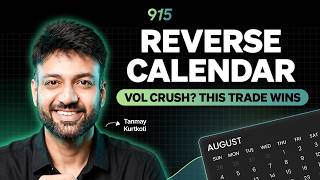 The Option Strategy That Profits From Falling Volatility - Reverse Calendar