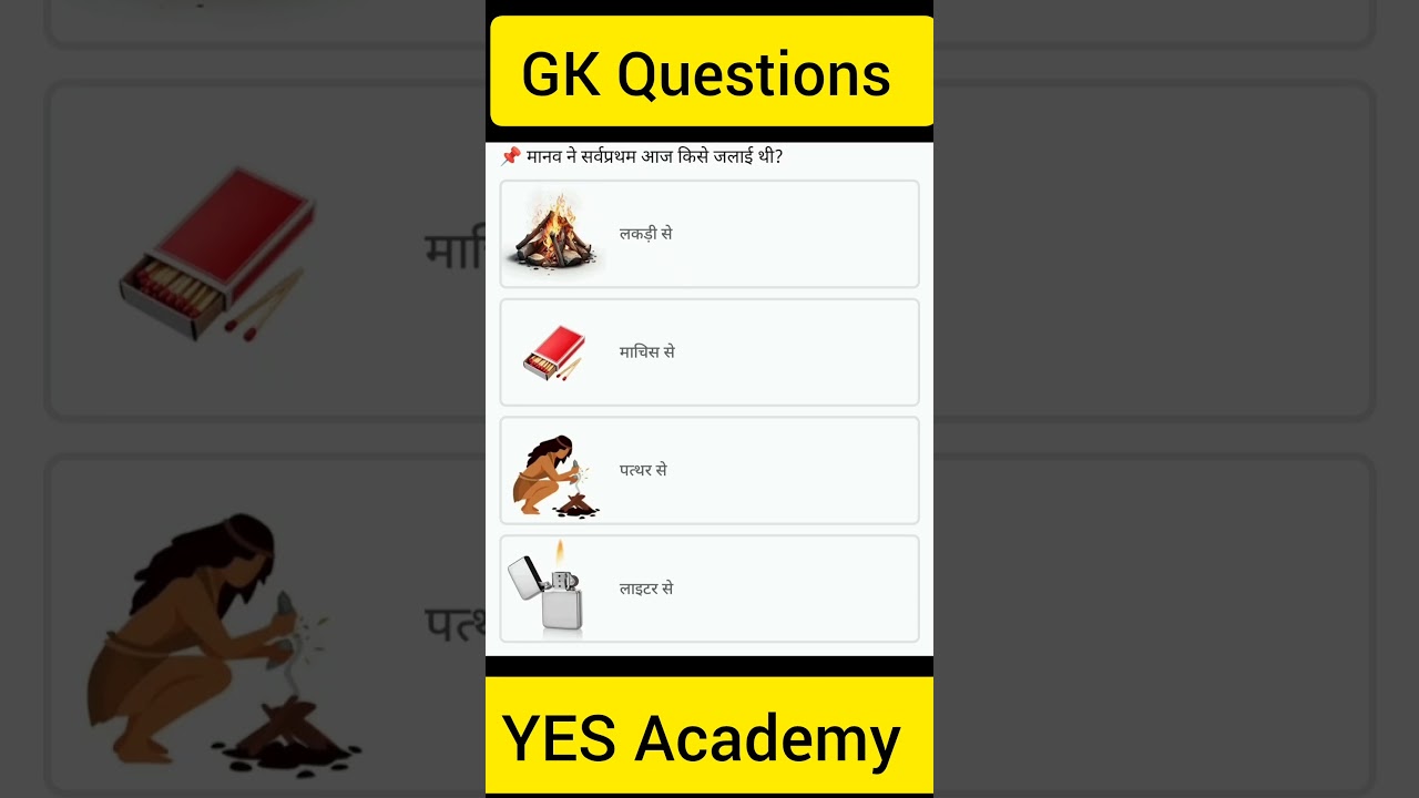 Gk Quiz By Yes Academy 