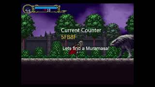 Castlevania SotN: Transfering Muramasa's atk to new game  (psx & sat)