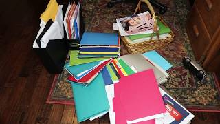 Kon Mari Decluttering - Doing It Again 3 Years Later - Papers