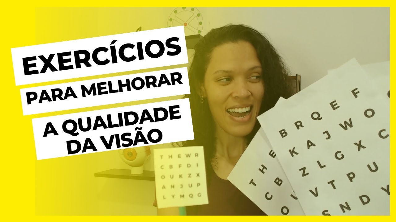 #44 Exercícios para melhorar a qualidade da visão - YouTube