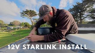 Starlink Mini 12V Install for Van Life