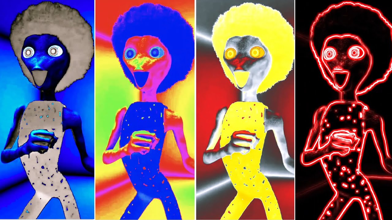 Alien dance VS Funny alien VS Dame tu cosita VS Funny alien dance VS Green alien dance VS Dance #4