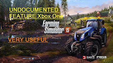 Farm Sim 15 Very Useful Undocumented Cruise Control feature.Xbox ONE. Possibly PS4 Too.