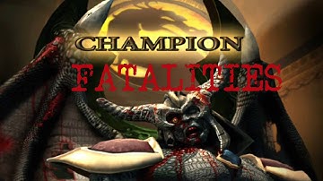 Top10 Mortal Kombat Deception Fatalities and Hara-Kiri