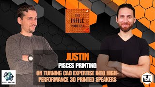 Ep. 75: Justin of Pisces Printing on Turning CAD Expertise into High-Performance 3D Printed Speakers