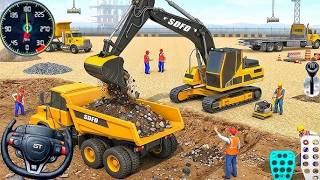 Grand Snow Construction - Starting Bridge Working ⛩️ New Jcb Simulator 2026 🏗️ Wheelkeys screenshot 4