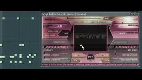 video of buffer override freeware effect
