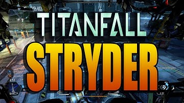 Titanfall Multiplayer: STRYDER Titan! Extremely Fast! (Strider Capture the Flag CTF Gameplay)