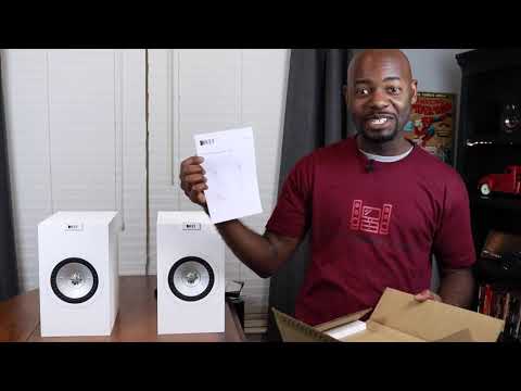 KEF Q150 Bookshelf Speaker Unboxing & Overview