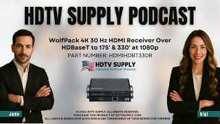 WolfPack 4K 30 Hz HDMI Receiver Over HDBaseT to 175' &amp; 330' at 1080p