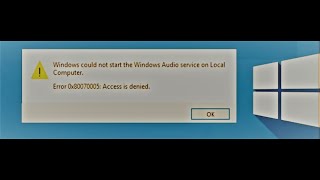 Error 0x80070005: Access is denied |tech trend