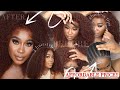 LIFE CHANGING!! Affordable NATURAL Kinky AUBURN Curly Wig + NO ADHESIVE NEEDED Install | Klaiyi