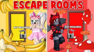 We faced our BIGGEST FEARS in an ESCAPE ROOM in Adopt Me! | Roblox