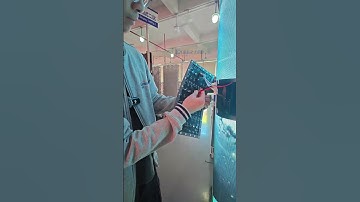 I want to take it home and use it as a pillar #ledvideowall #eagerled #leddisplayfactory #ledscreen