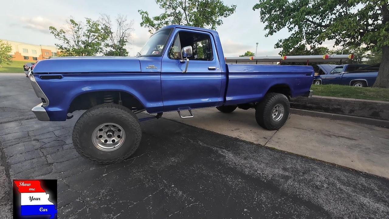 Rebecca's Beautiful 1979 Ford F150 Custom - YouTube