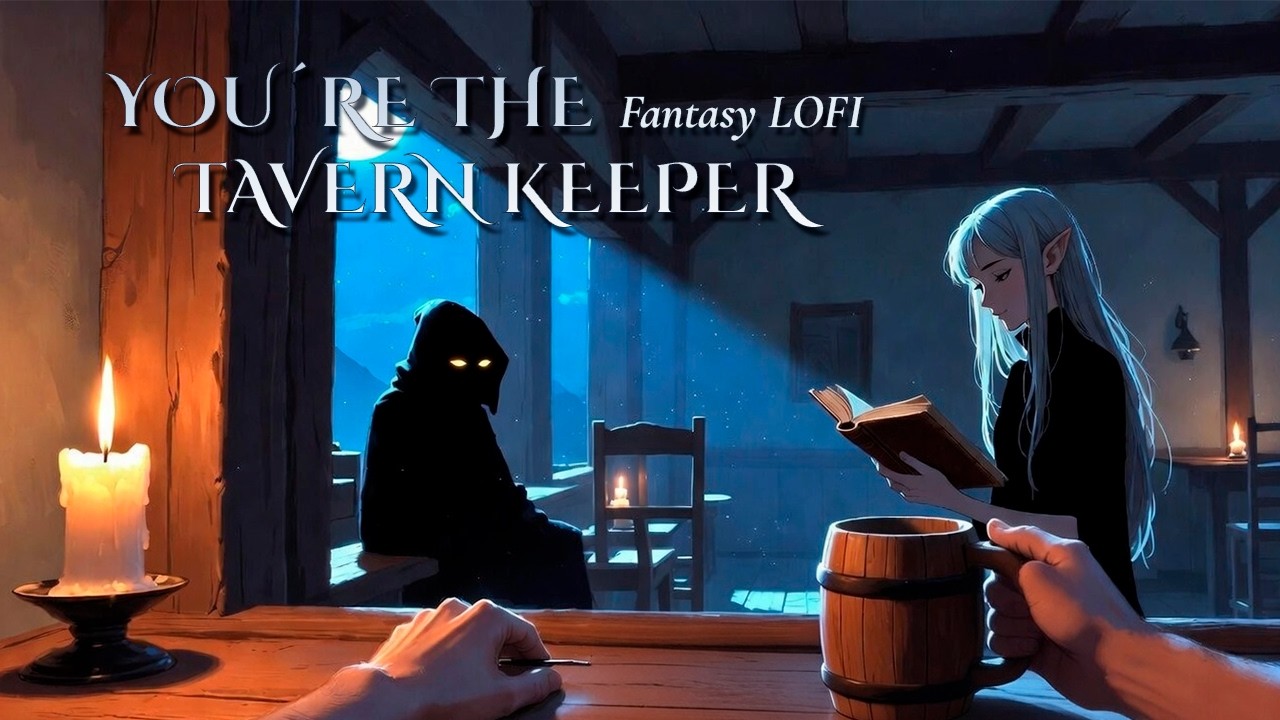 Fantasy Lofi Music | You're the Tavern Keeper | Cozy Relax & Study Music
