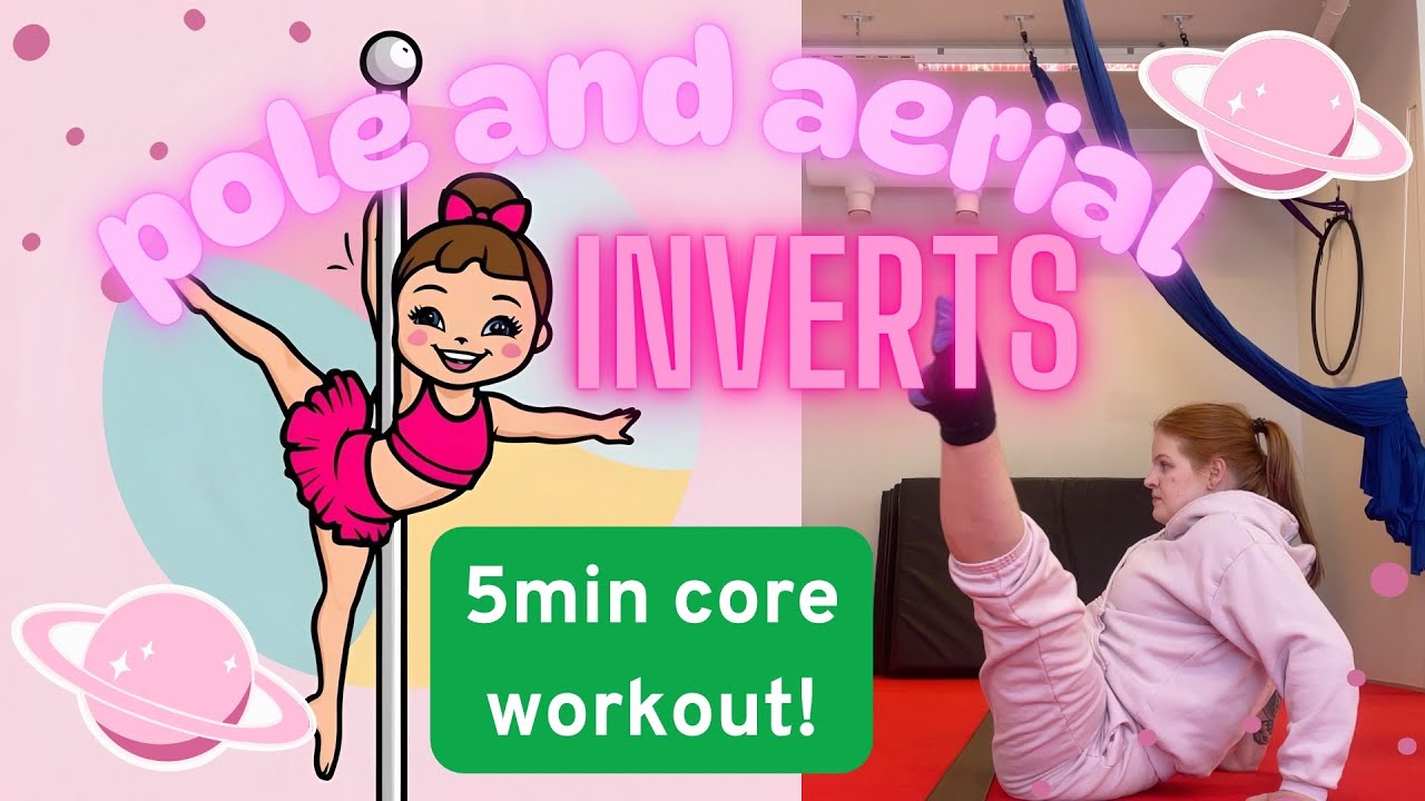 5min abs workout for pole & aerial inverts (Beginner) 🇦🇺