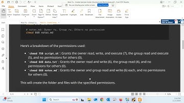 Linux CHMOD user permissions  part 2