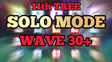 11th Tree Solo Mode 30+ @DiceX-1 - Random Dice